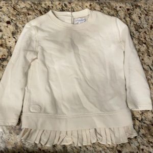 Ralph Lauren 24m girls cream sweatshirt